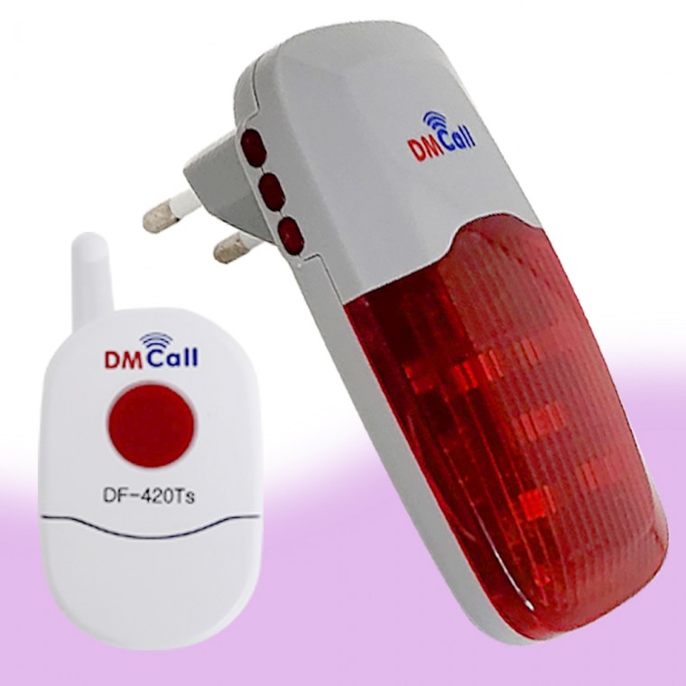 대명 콘센트형 FM경광등 (DR-520RS) 장거리 비상벨 무선벨
