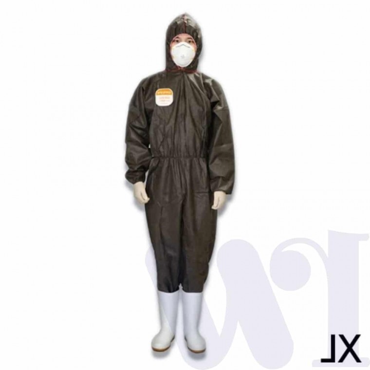 클린룸 방진복 원피스 진회색 XL 1P 크린복 방진작업복 전신보호복 방진보호복 제전복원피스